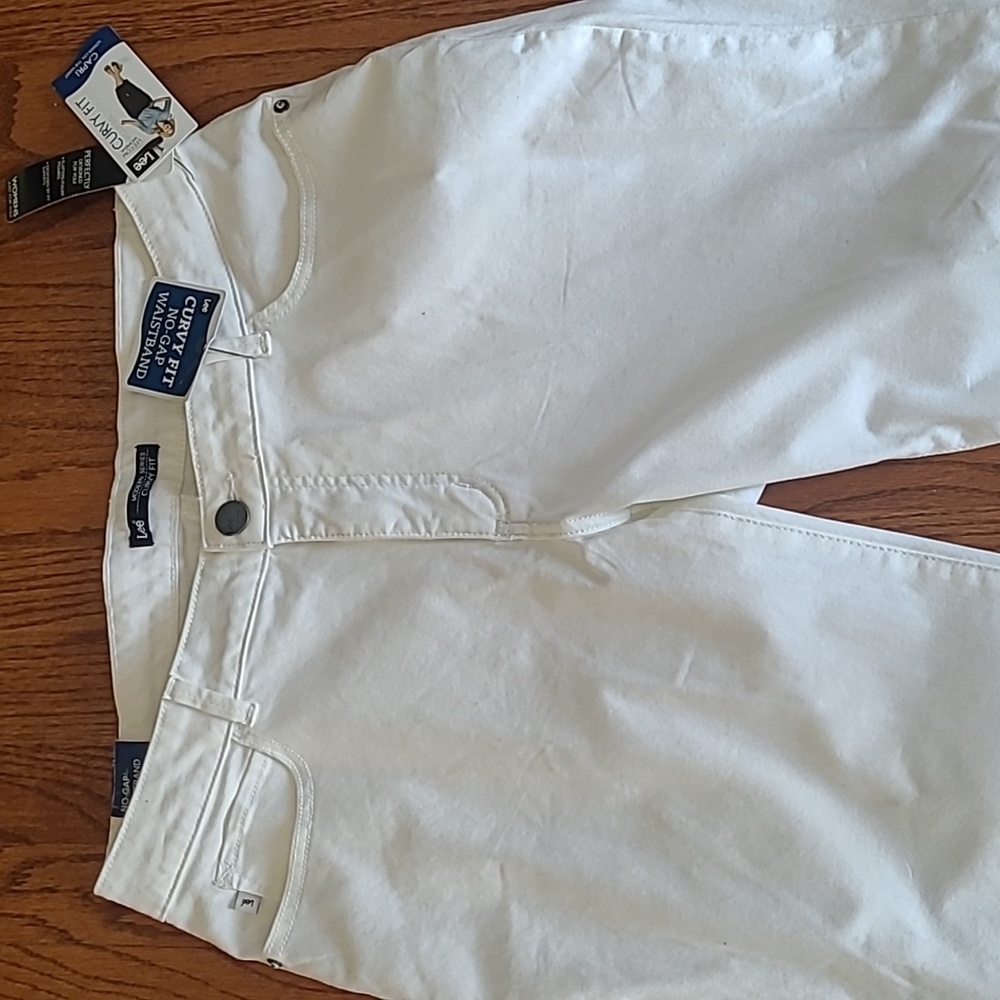 NWT - Lee White Capri Pant - Picture 2 of 10